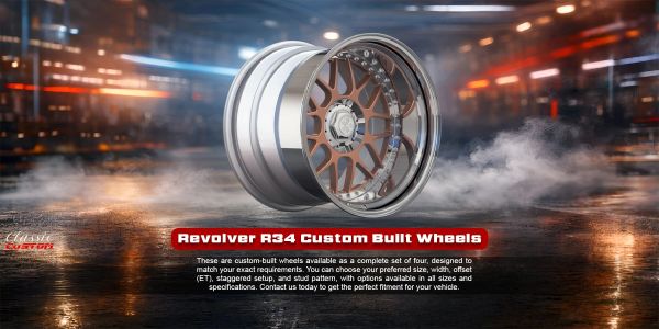 Revolver R34 Custom-Built Wheels 18–21″ — 2-Piece / 3-Piece product detail 3
