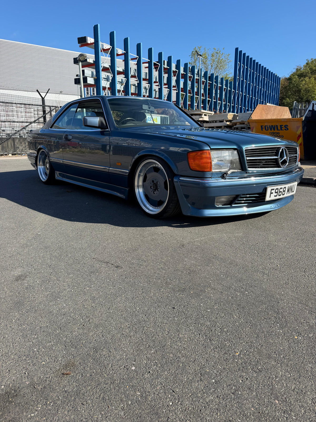 Mercedes-Benz SEC AMG Style Body Kit