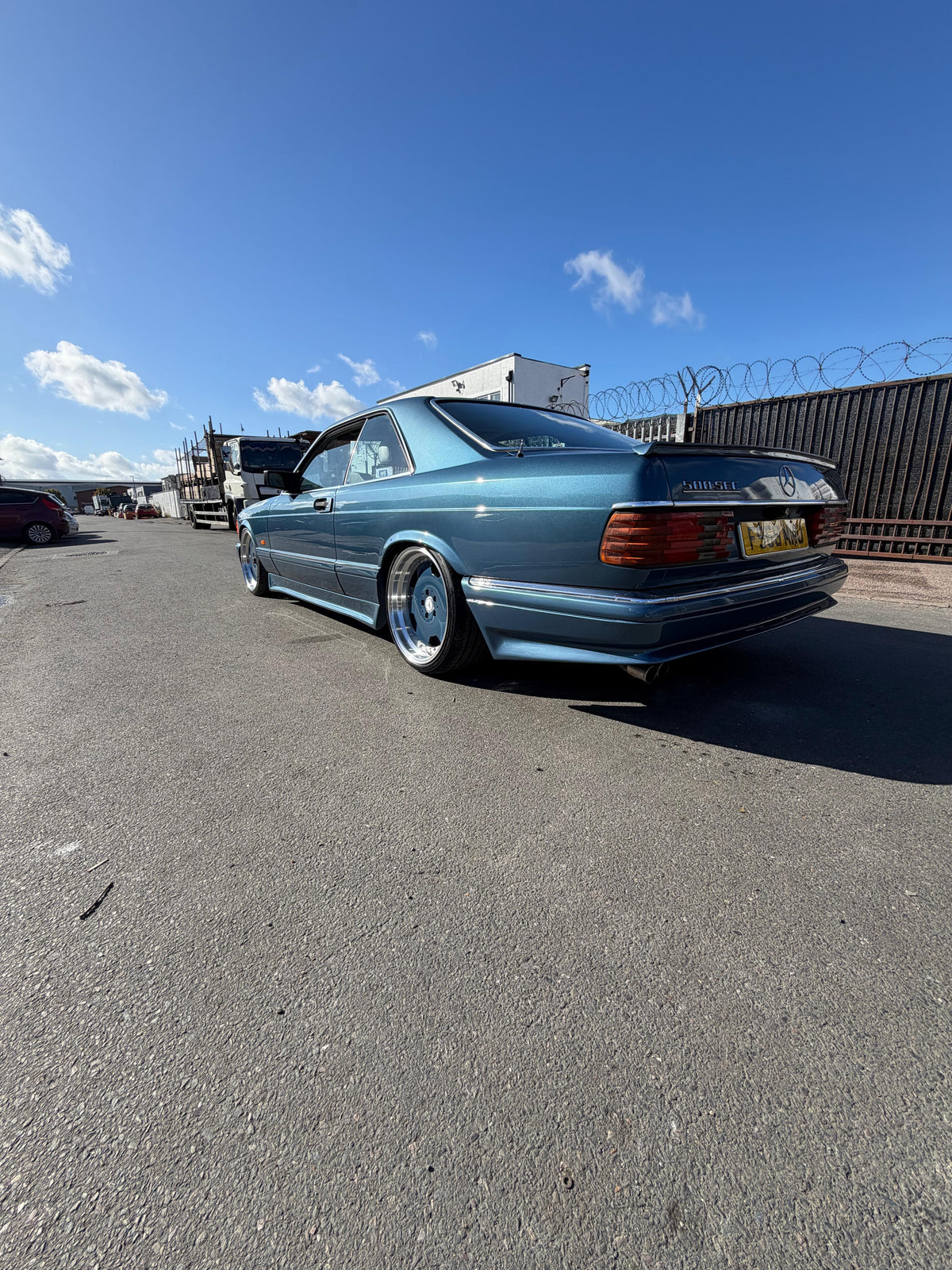 Mercedes-Benz SEC AMG Style Body Kit