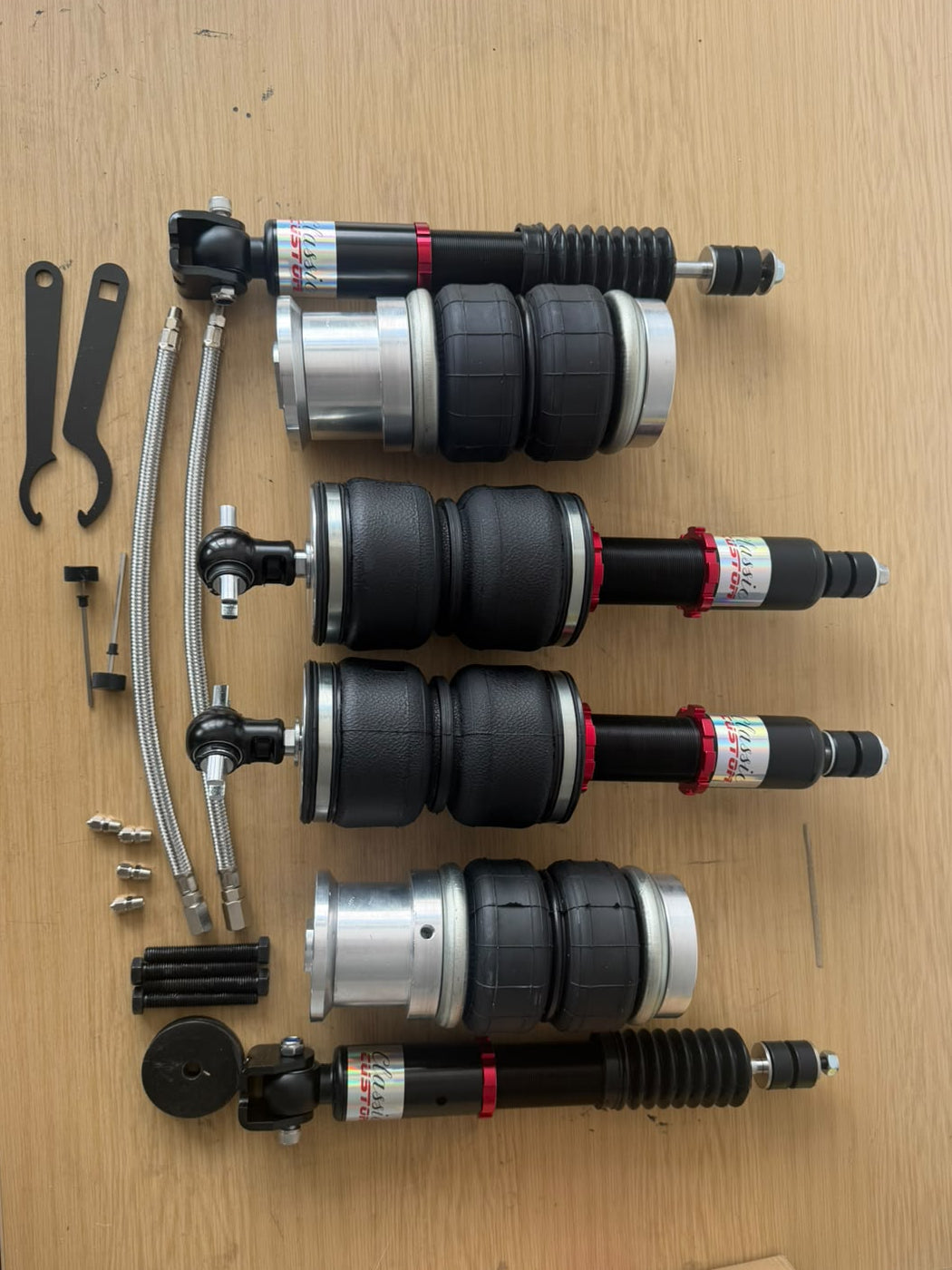 Mercedes SL R107 Air Ride Complete Kit incl. Management product image