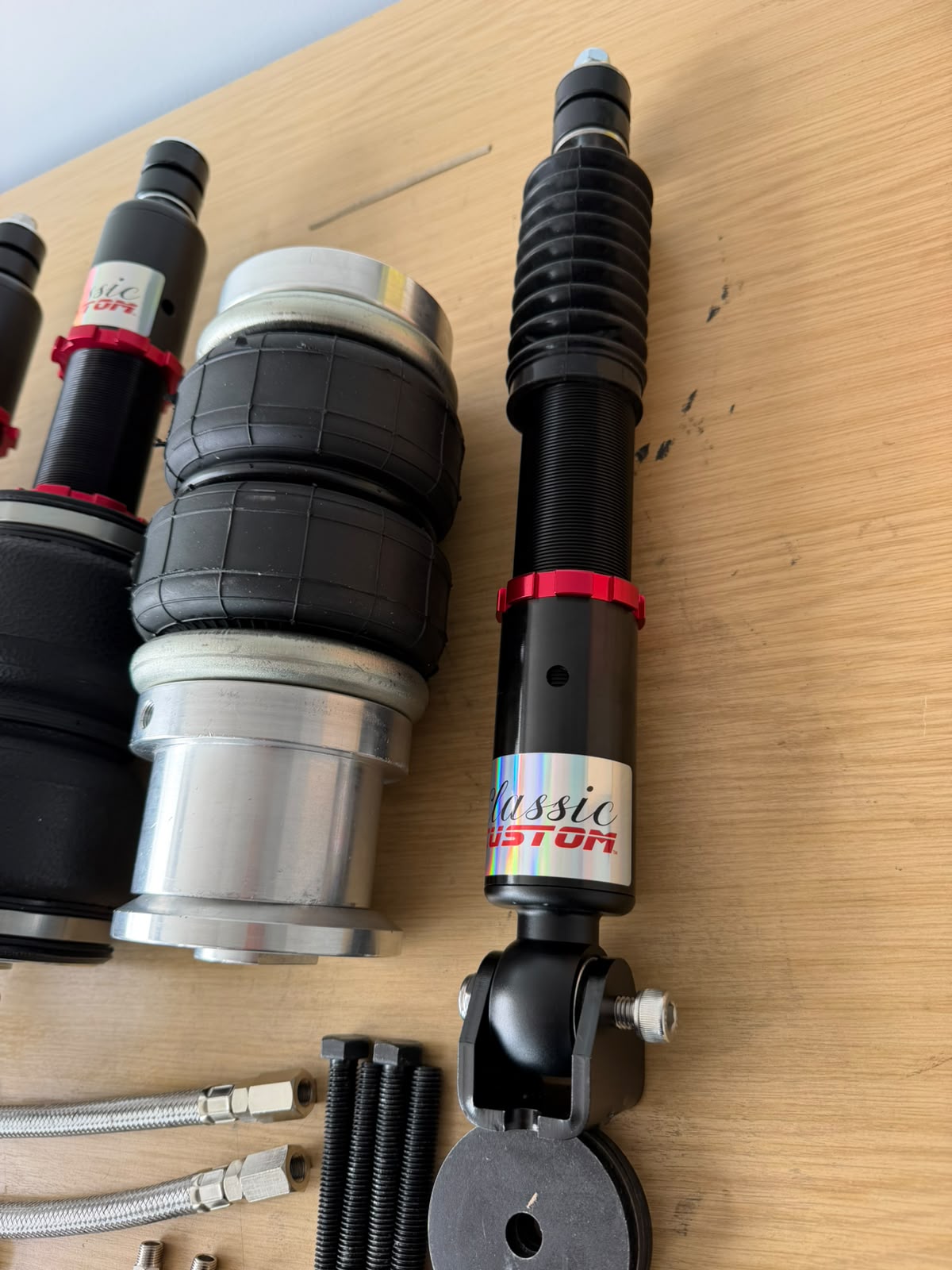 Mercedes SL R107 Air Ride Complete Kit incl. Management product image