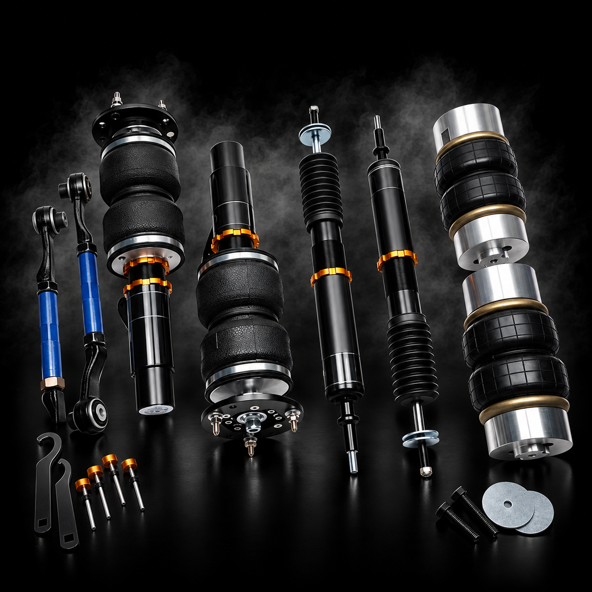 BMW 1 Series(E81/E82/E87/E88)2004–2011 Air Ride Complete Kit incl. Management product image