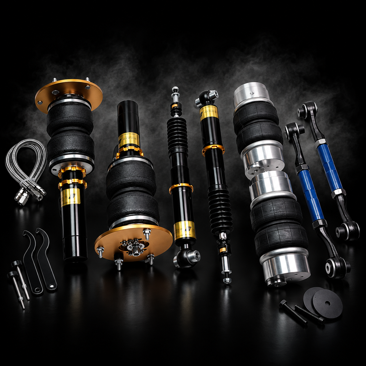 BMW 3 Series(F30/F35)3-Bolt 2012–2017 Air Ride Complete Kit incl. Management product image