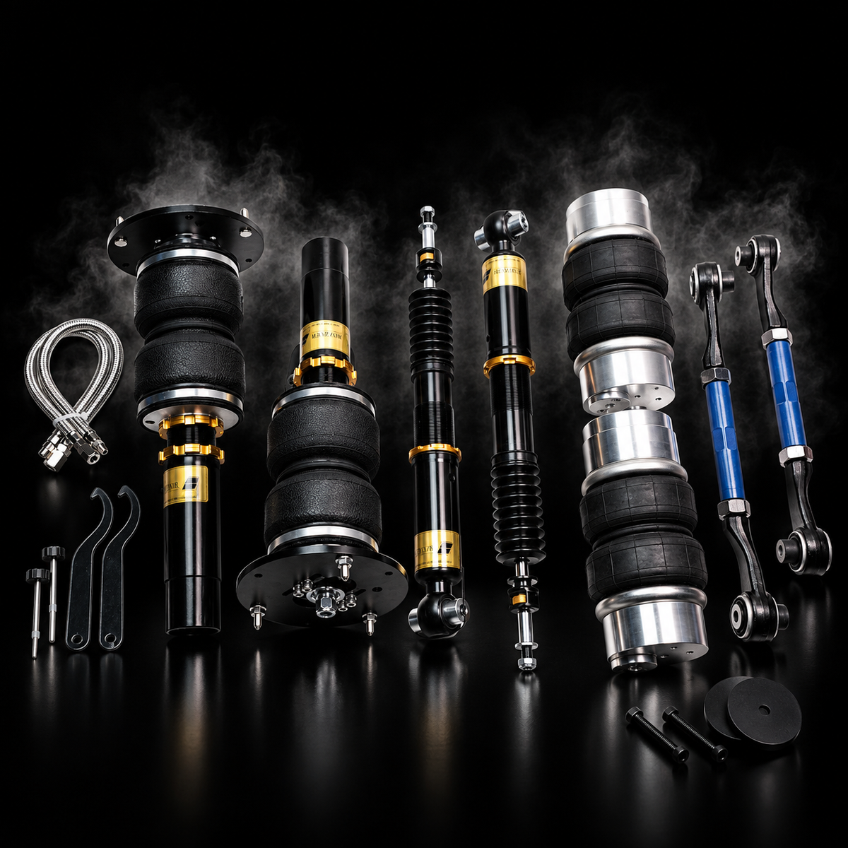 BMW 3 Series(F30/F35)5-Bolt 2012–2017 Air Ride Complete Kit incl. Management product image