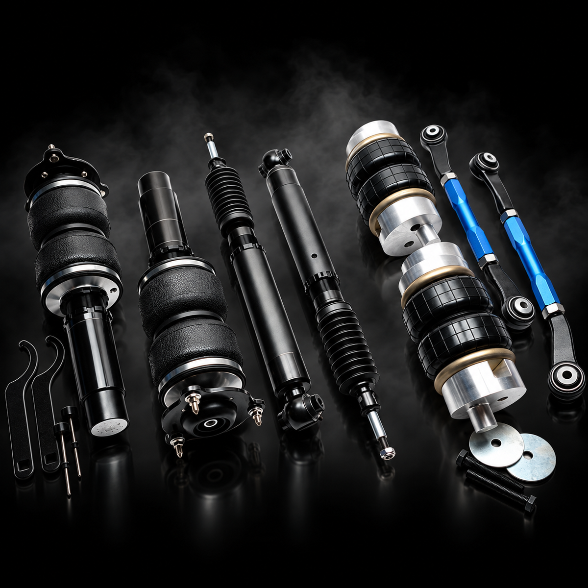Audi A4 B9(8W)2WD ⌀53.5mm ⌀48.5mm2016– Air Ride Complete Kit incl. Management product image