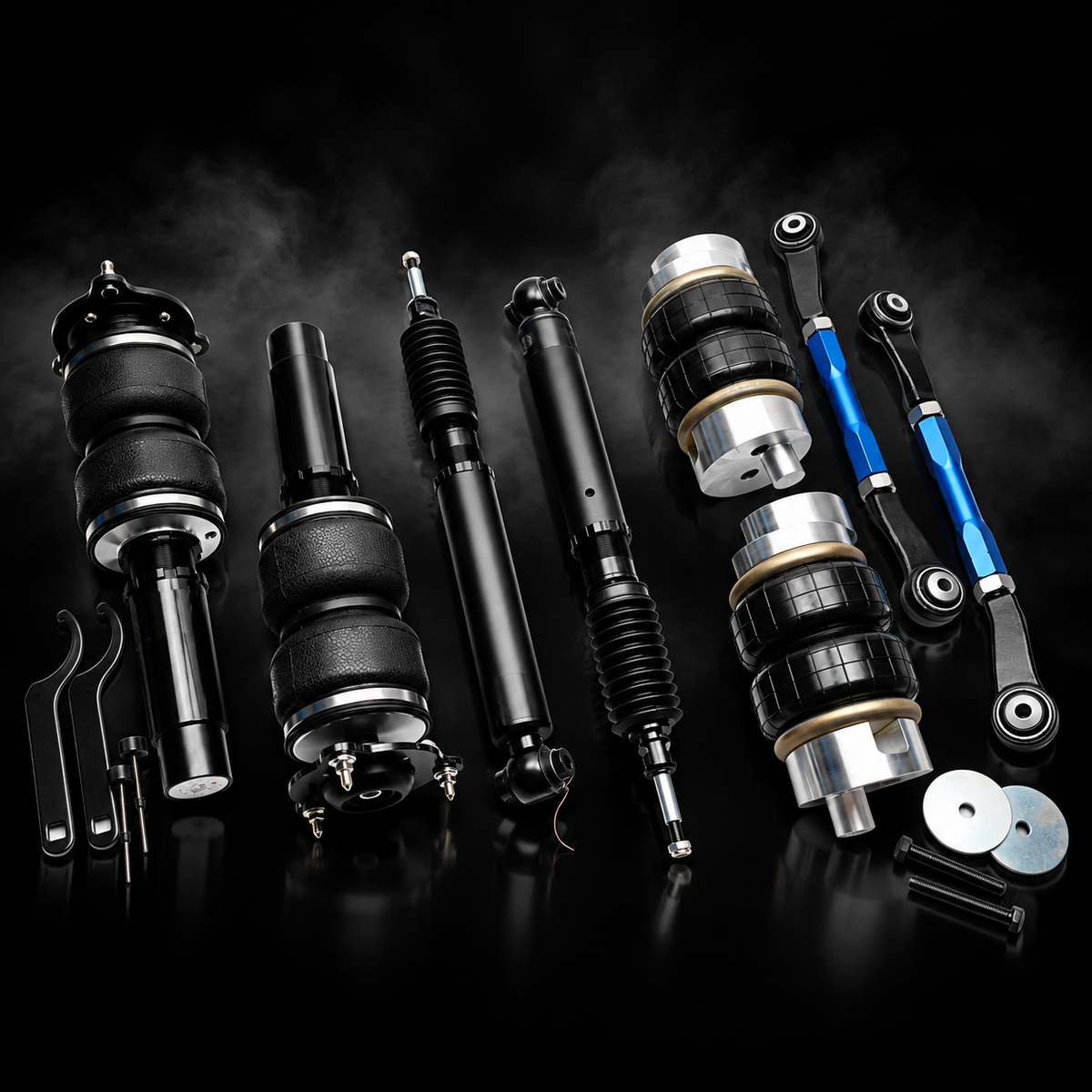 Audi A5 B9(8W6)2017– ⌀53.5mm ⌀48.5mm Air Ride Complete Kit incl. Management product image