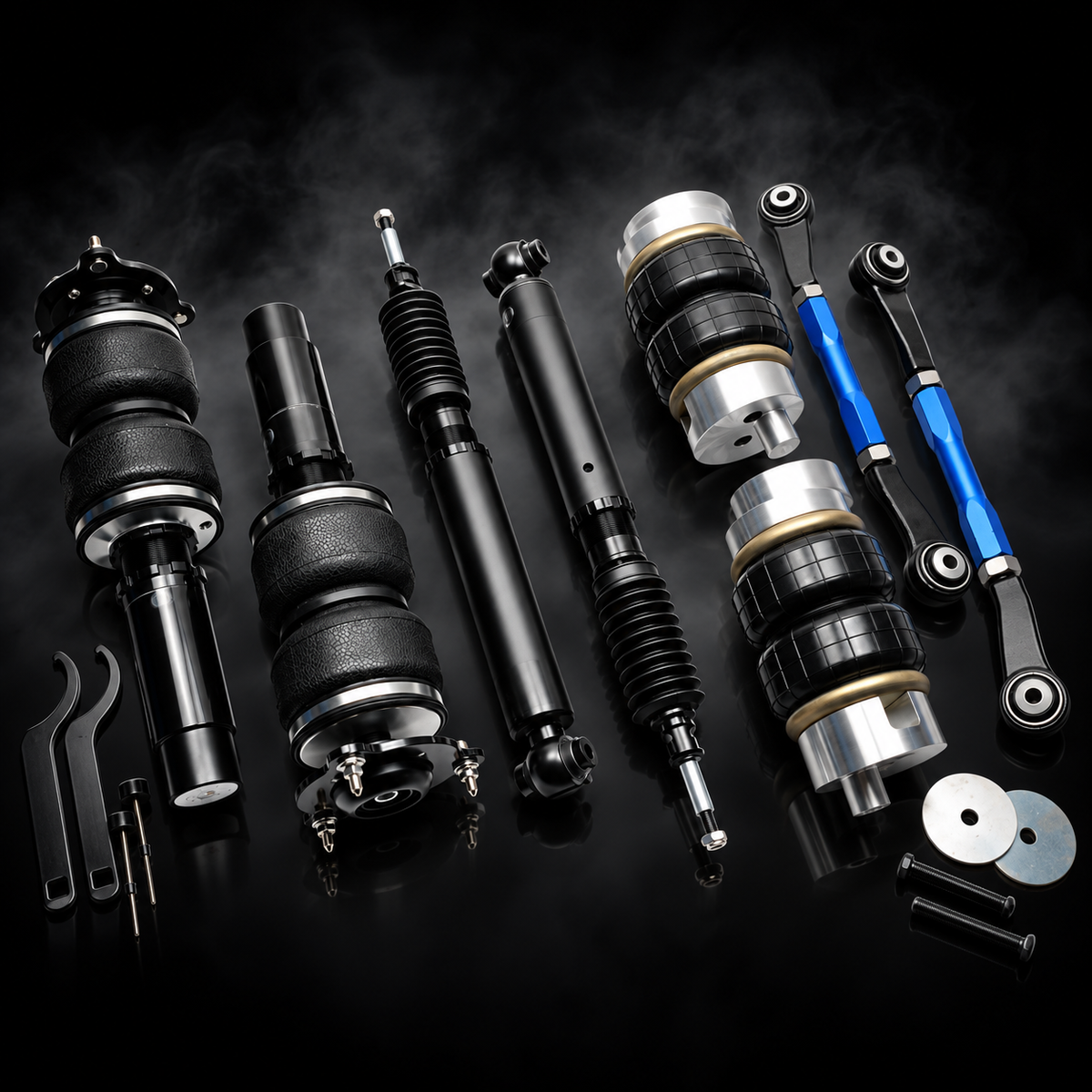 Audi A7 F2(4K8)2018–Φ53.5mm/48.5mm Air Ride Complete Kit incl. Management product image