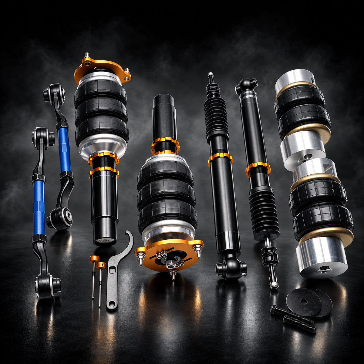 Audi S5 B9(8W6)⌀53.5mm ⌀48.5mm2017– Air Ride Complete Kit incl. Management product image