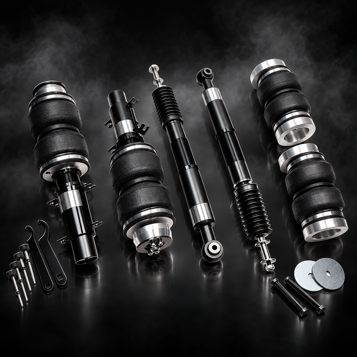 Audi TT(8N)2WD 1998–2006 Air Ride Complete Kit incl. Management product image