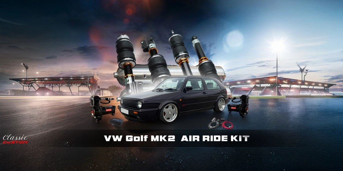 VW Golf Mk2 Air Ride Complete Kit incl. Management product image