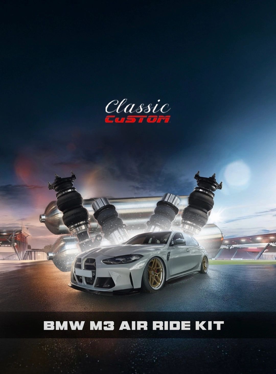 BMW M3 G80/G81/G82 Air Ride Complete Kit incl. Management product image