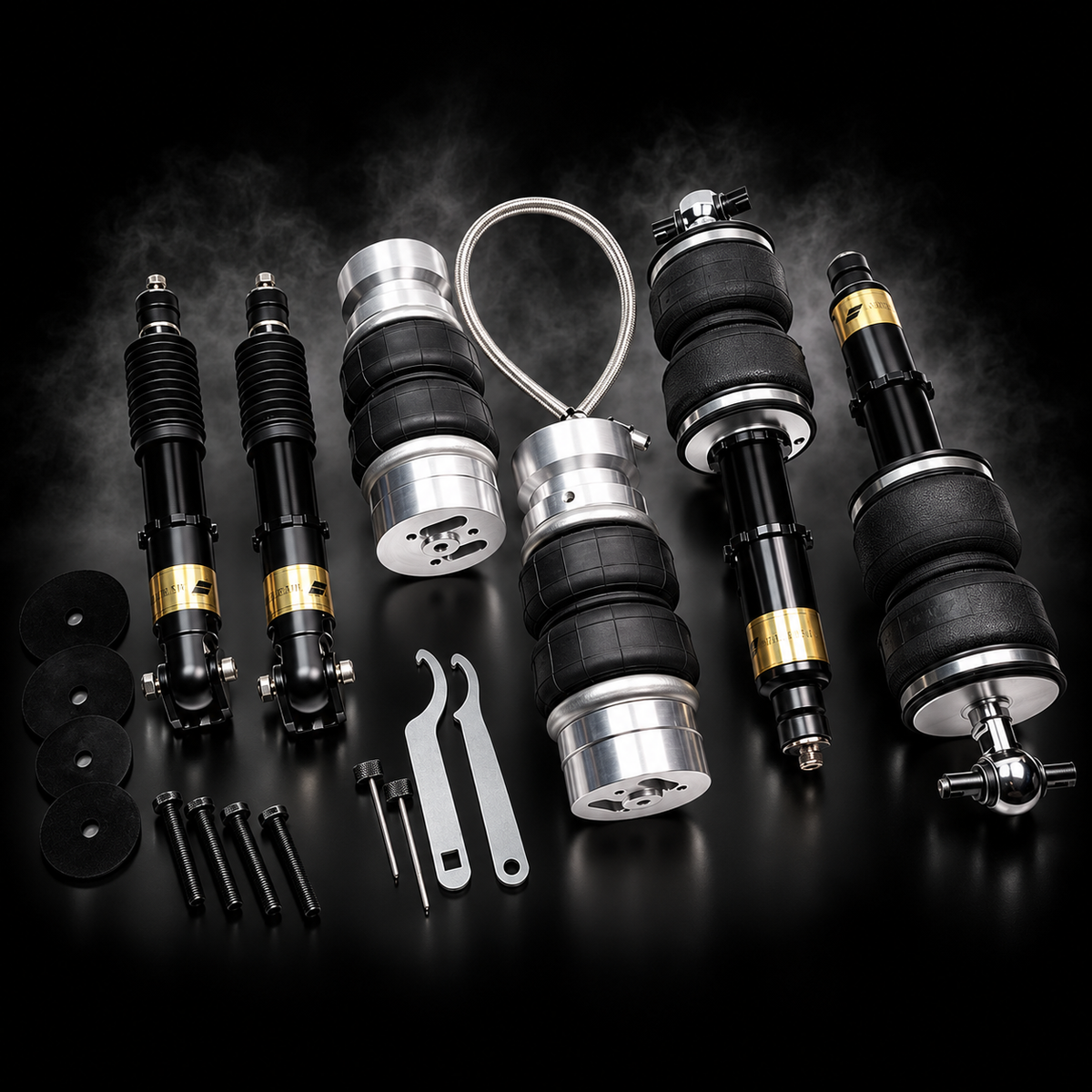 Mercedes-Benz E-Class(W114/W115)1968–1976 Air Ride Complete Kit incl. Management product image