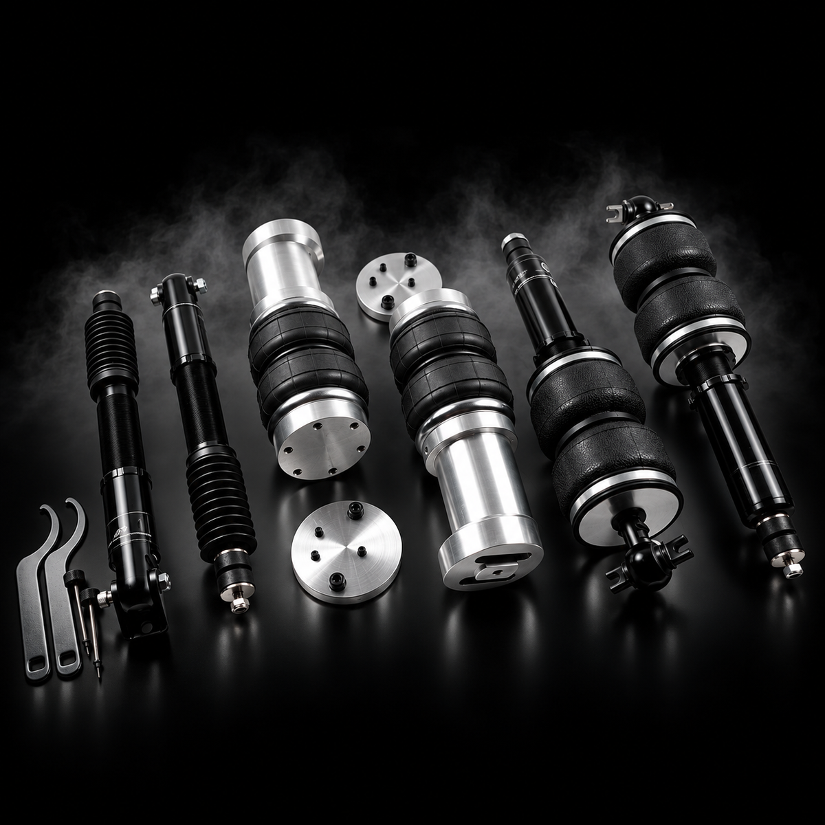 Mercedes-Benz S-Class(W116)1972–1980 Air Ride Complete Kit incl. Management product image