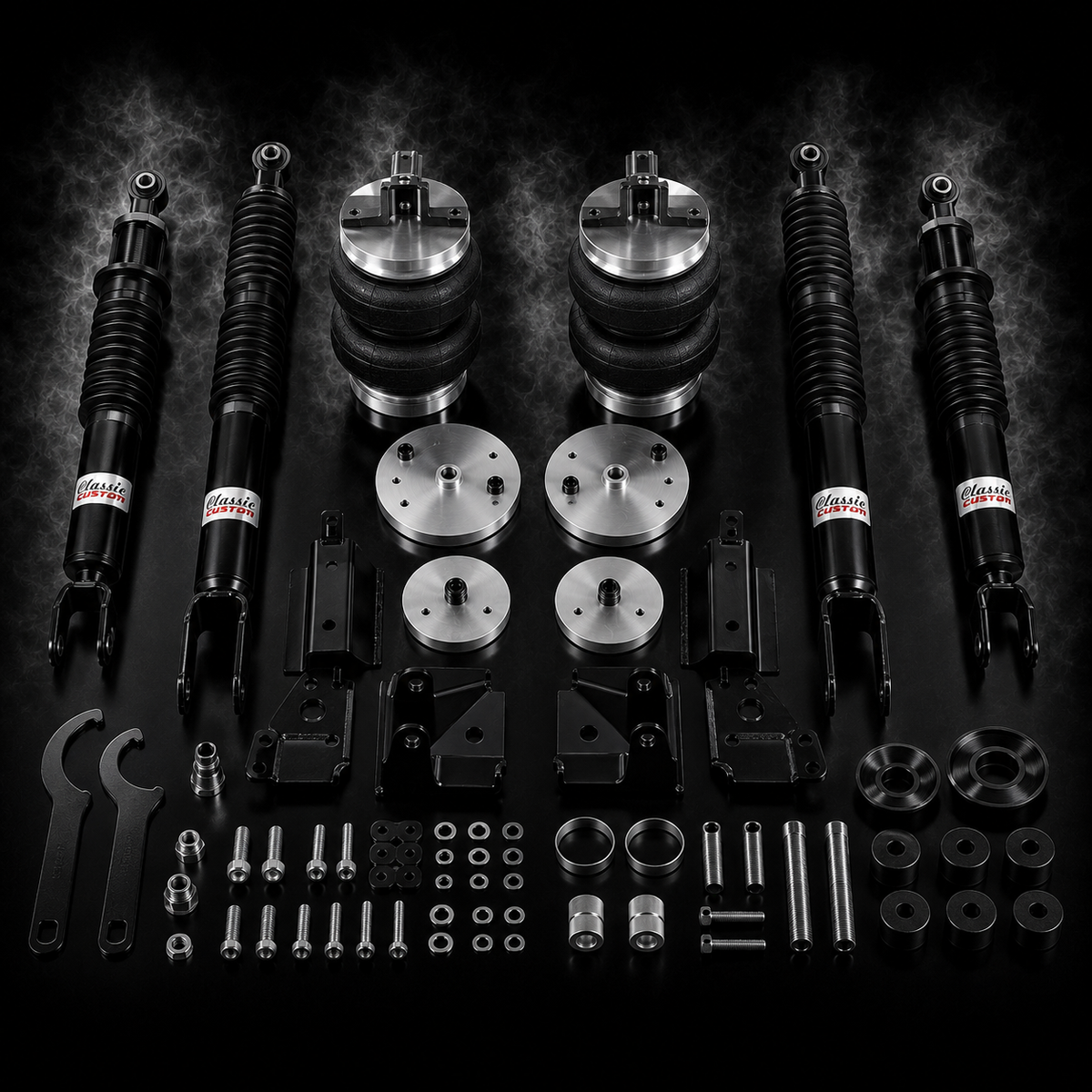 Mercedes W124/C124 Air Ride Complete Kit incl. Management product image