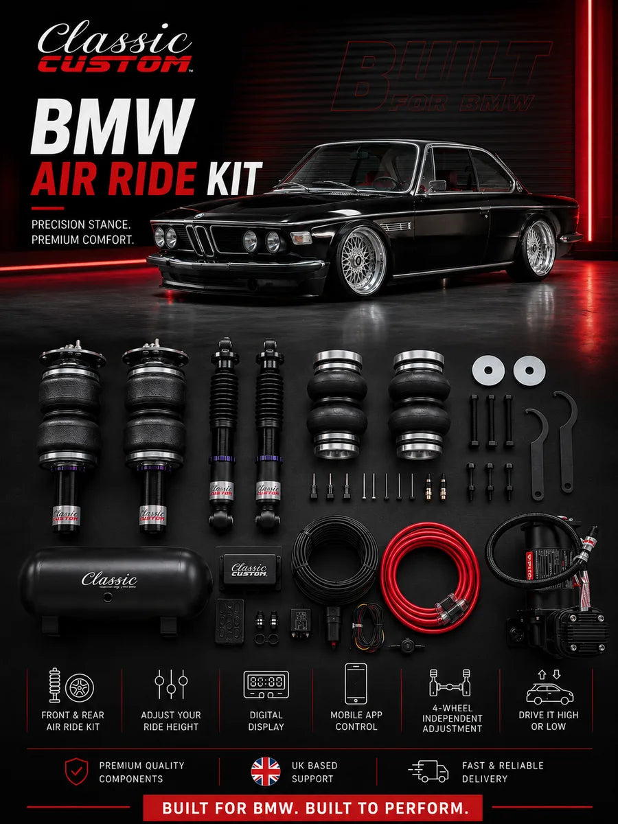 Classic Custom BMW E9 chassis banner